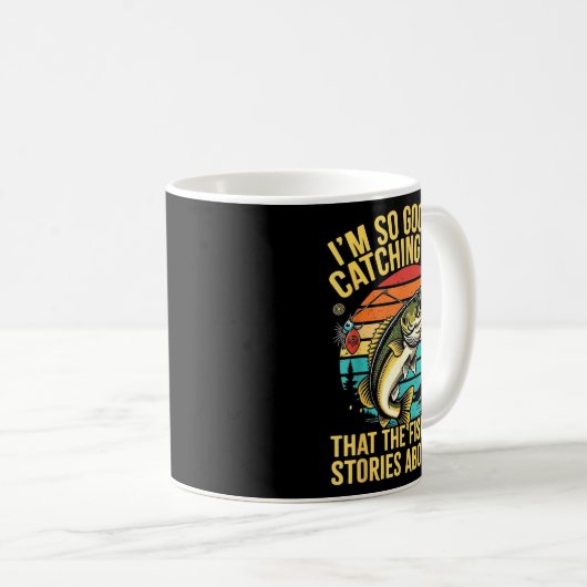 Mug Funny B Fishing Quote Angler Snnerbait Lure Humor  (Devant droit)