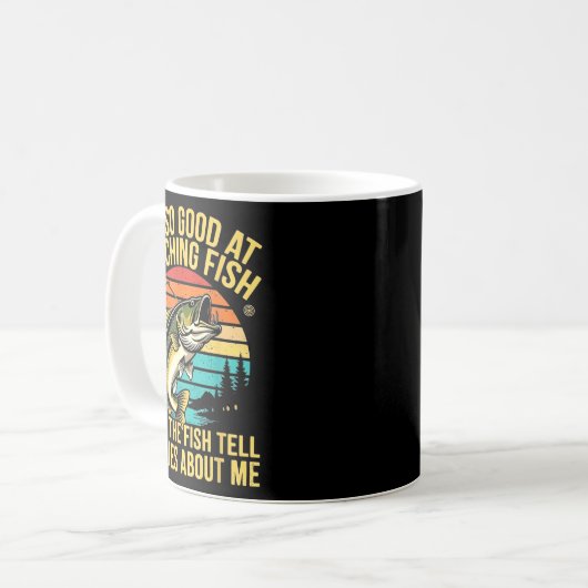 Mug Funny B Fishing Quote Angler Snnerbait Lure Humor  (Devant gauche)