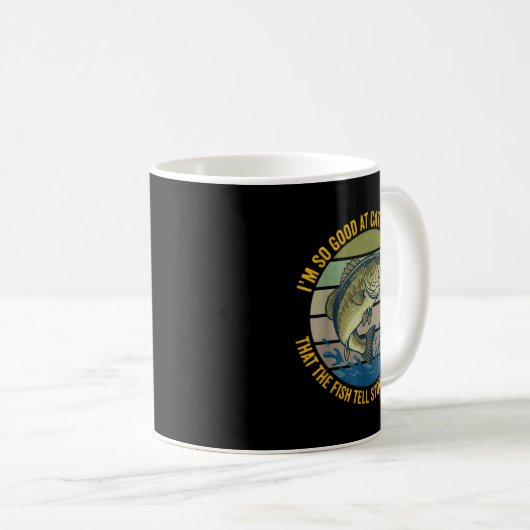 Mug Funny B Fishing Quote Angler Snnerbait Lure Humor  (Devant droit)