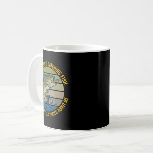Mug Funny B Fishing Quote Angler Snnerbait Lure Humor  (Devant gauche)