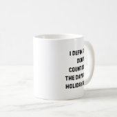 Mug Funny Back To School Teacher Outfit I Definitely D (Devant droit)
