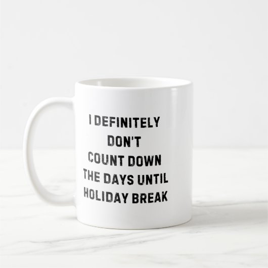 Mug Funny Back To School Teacher Outfit I Definitely D (Gauche)