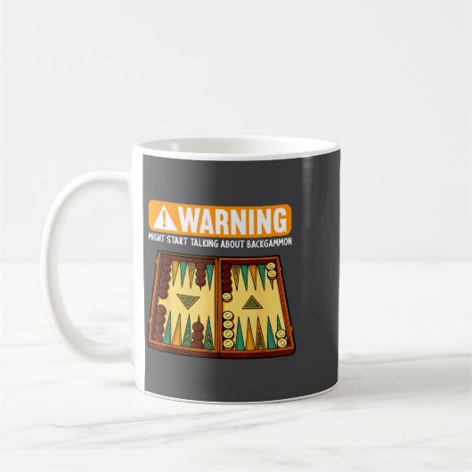 Mug Funny Backgammon  (Gauche)