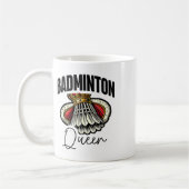 Mug Funny Badminton Player Love Shuttle Design 0  (Gauche)