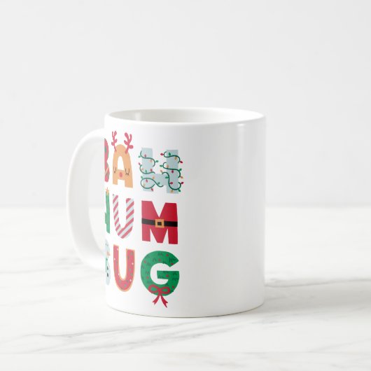 Mug Funny Bah Humbug (Devant gauche)