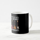 Mug Funny Baid Musicien Bass Guitare (Devant droit)