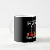 Mug Funny Baid Musicien Bass Guitare (Devant gauche)