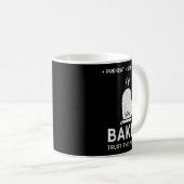 Mug Funny Baker Trust The Process Baking Motivation (Devant droit)