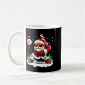 Mug Funny Baseball Santa 67 Christmas Xmas Pajamas Boy (Gauche)