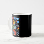 Mug Funny Battle Plan Christmas Home Kids Hand Dawn Al (Devant gauche)