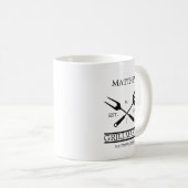 Mug Funny BBBQ Grill Master Barbecue personnalisé Meil (Devant droit)