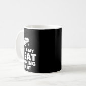 Mug Funny Bbq Meat Smoking Design (Devant gauche)