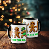 Mug Funny Be Different Break the Mold Gingerbread Homm