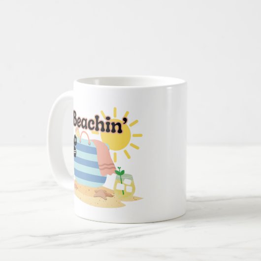 Mug Funny Beach' (Devant gauche)