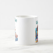 Mug Funny Beach Bum Life est trop court Humour de devi (Centre)