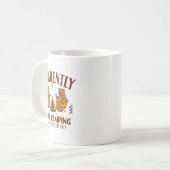 Mug Funny Bear Apparently, I Like Camng  (Devant gauche)