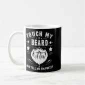 Mug Funny Beard Quote Gift For Bearded Men Dad And Hus (Gauche)