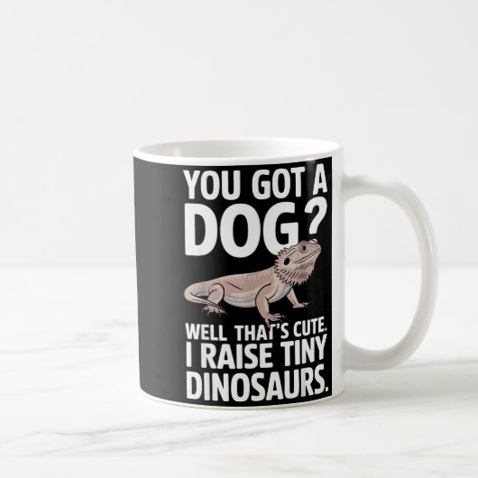 Mug Funny Bearded Dragon Art For Men Women Bearded Dra (Droite)