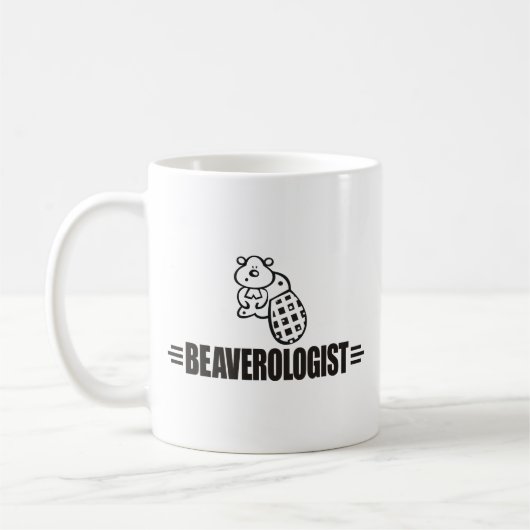 Mug Funny Beaver (Gauche)