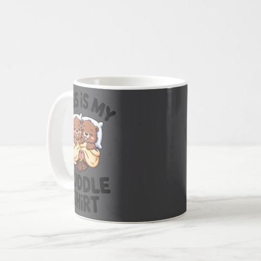 Mug Funny Beaver Couple This Is My Cuddle  (Devant gauche)