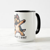 Mug Funny berger allemand (Devant droit)