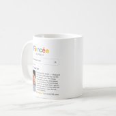 Mug Funny Best Fiancée Ever Search Result With Photo (Devant gauche)