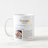 Mug Funny Best Fiancée Ever Search Result With Photo (Gauche)