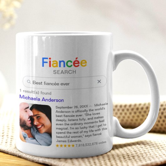 Mug Funny Best Fiancée Ever Search Result With Photo