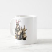 Mug Funny Bigfoot Easter Egg Rock Sasquatch Easter Day (Devant gauche)