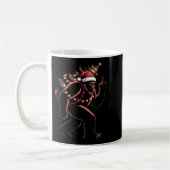 Mug Funny Bigfoot Middle Finger Christmas Sasquatch An (Gauche)