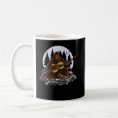 Mug Funny Bigfoot Mountain Camping Randonnée (Gauche)