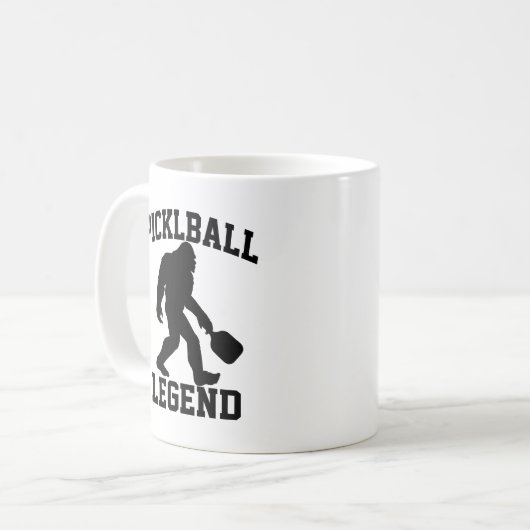 Mug Funny Bigfoot Pickleball Legend (Devant gauche)