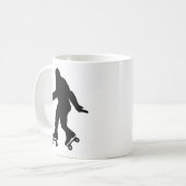 Mug Funny Bigfoot Roller Patinage (Devant gauche)