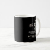 Mug Funny Bigfoot Sasquatch Space Sasquanaut (Devant droit)