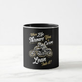 Mug Funny Biker cite un cadeau de moto sarcastique (Centre)