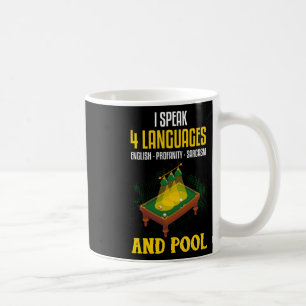 Mug Funny Billard Chemise Joie Sarcastique Billard Poo