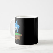 Mug Funny Billard Pool Shark Hall Snooker Joke Billi (Devant gauche)