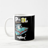 Mug Funny Billiards Pool Cool requin (Gauche)