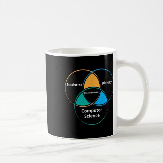 Mug Funny Bioinformatics Biology Science Teacher Gift (Droite)