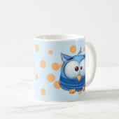 Mug Funny Bird Collection - Bleu (Devant droit)