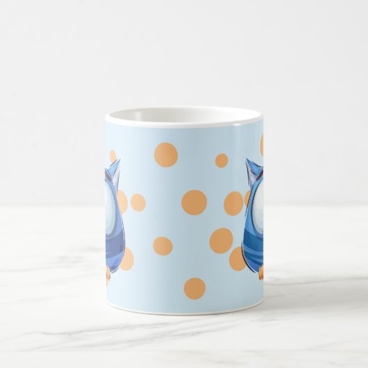 Mug Funny Bird Collection - Bleu (Centre)