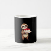 Mug Funny Birthday Cake with Sloth Costume for Boys an (Centre)