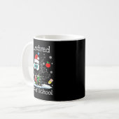 Mug Funny Black Cat Christmas I Survived 67 Days Of Sc (Devant gauche)