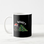 Mug Funny Black Cat Christmas Tree Merry Xmas Humor Ca (Gauche)