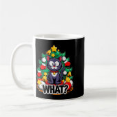 Mug Funny Black Cat Christmas Tree Merry Xmas Humor Ca (Gauche)
