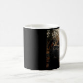 Mug Funny Black Cat Selfie With Zombies Feline Animal  (Devant droit)