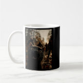 Mug Funny Black Cat Selfie With Zombies Feline Animal (Gauche)