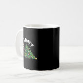 Mug Funny Black Cat What_ Christmas Tree Funny Cat Lov (Devant gauche)