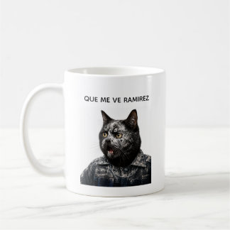 Mug Funny Black Cat – What Happened?!