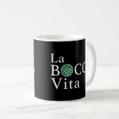 Mug Funny Bocce La Bocce Vita Italian Pride (Devant droit)
